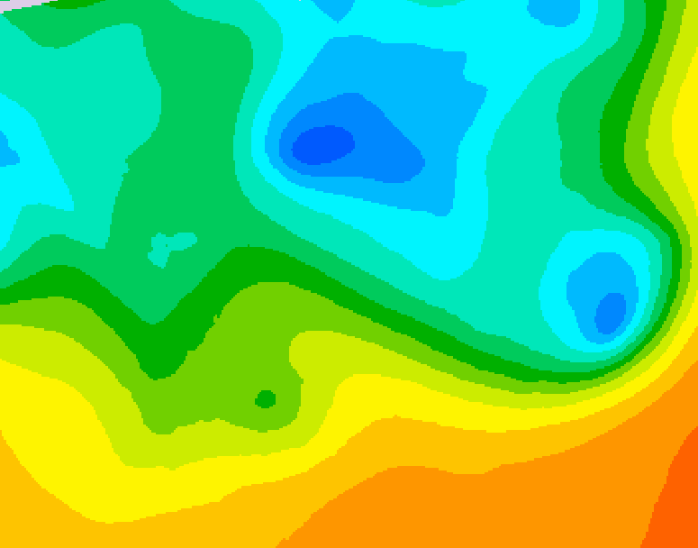 GDPS 500 millibar geopotential height 192 hour forecast chart for Canada based on 2026/05/10 0000Z data