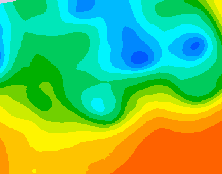 GDPS 500 millibar geopotential height 234 hour forecast chart for Canada based on 2026/05/10 0000Z data