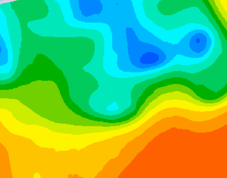 GDPS 500 millibar geopotential height 240 hour forecast chart for Canada based on 2026/05/10 0000Z data