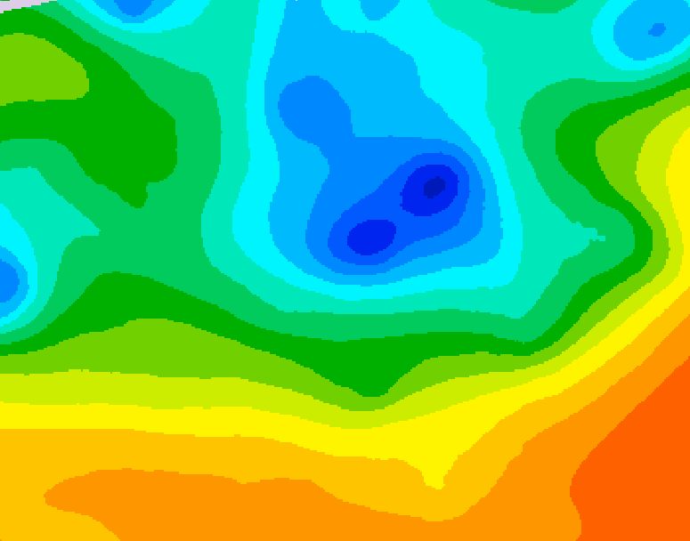 GDPS 500 millibar geopotential height 168 hour forecast chart for Canada based on 2026/05/10 1200Z data