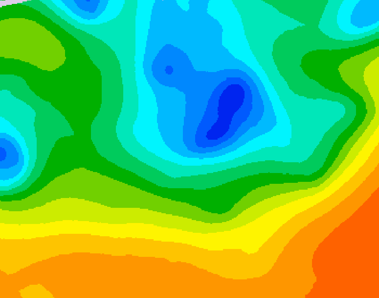 GDPS 500 millibar geopotential height 174 hour forecast chart for Canada based on 2026/05/10 1200Z data