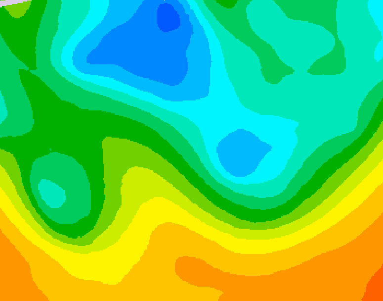 GDPS 500 millibar geopotential height 234 hour forecast chart for Canada based on 2026/05/10 1200Z data
