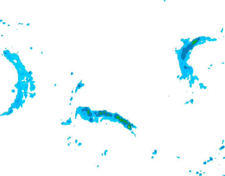 GDPS precipitation 204 hour forecast chart for Canada based on 2026/05/10 0000Z data