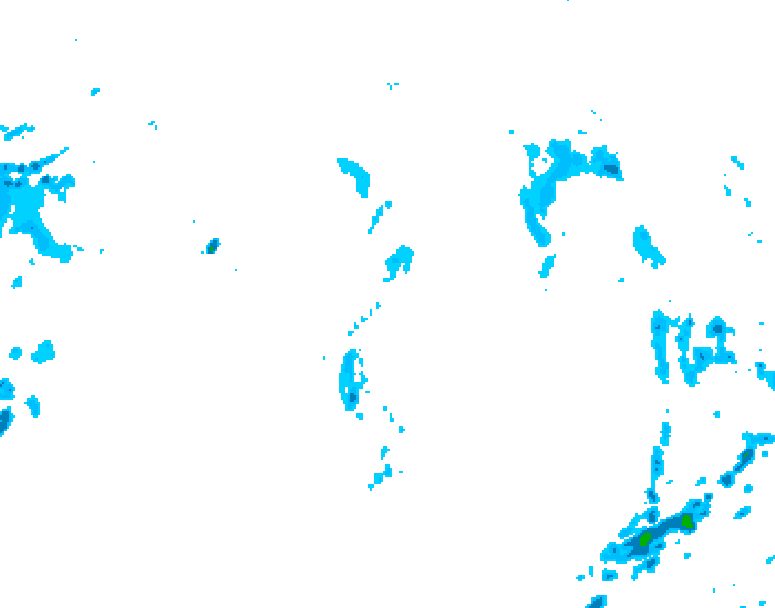 GDPS precipitation 042 hour forecast chart for Canada based on 2026/05/10 1200Z data