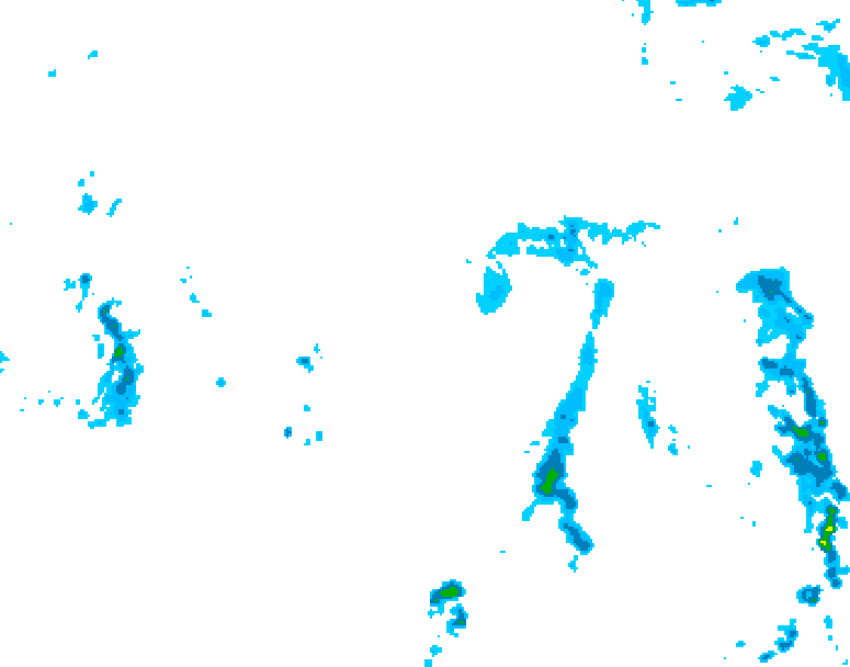GDPS precipitation 144 hour forecast chart for Canada based on 2026/05/10 1200Z data