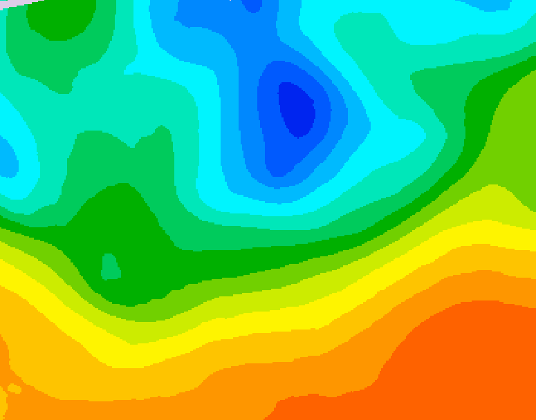 GDPS 500 millibar geopotential height 204 hour forecast chart for Canada based on 2026/05/11 0000Z data