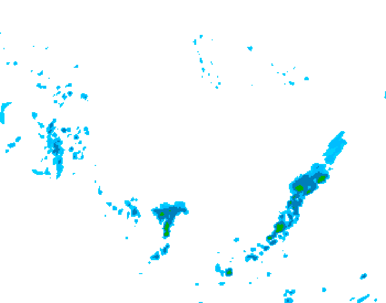 GDPS precipitation 216 hour forecast chart for Canada based on 2026/05/11 0000Z data
