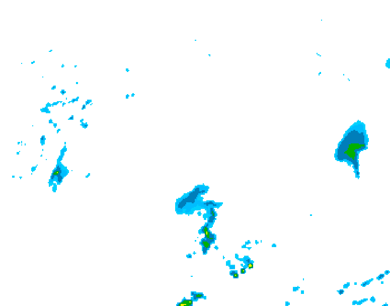 GDPS precipitation 228 hour forecast chart for Canada based on 2026/05/11 0000Z data