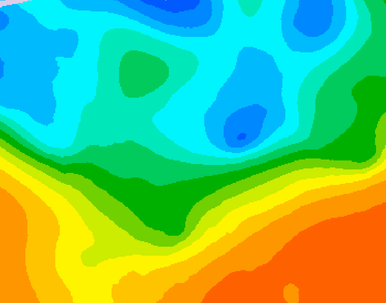 GDPS 500 millibar geopotential height 168 hour forecast chart for Canada based on 2026/05/12 0000Z data