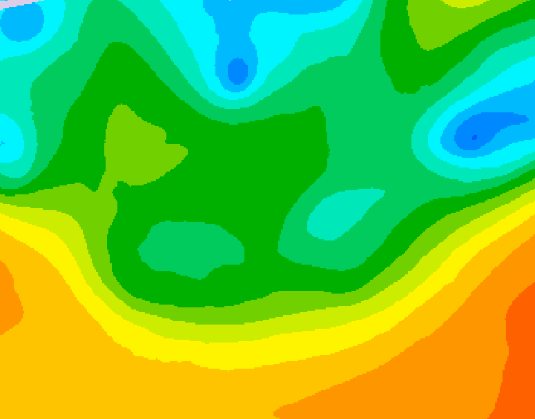 GDPS 500 millibar geopotential height 228 hour forecast chart for Canada based on 2026/05/12 1200Z data