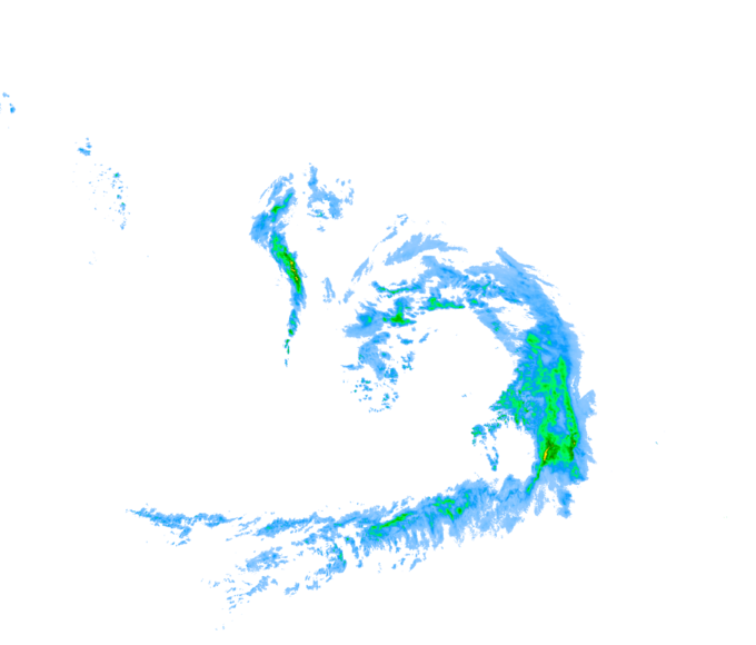 Weather radar data valid at 2026/05/12 19:30 UTC