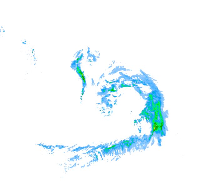 Weather radar data valid at 2026/05/12 19:36 UTC