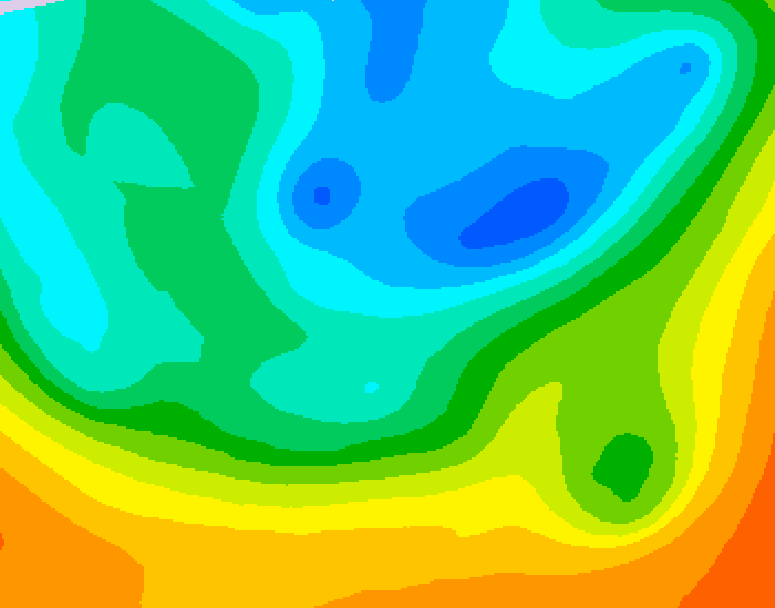 GDPS 500 millibar geopotential height 066 hour forecast chart for Canada based on 2026/05/13 0000Z data