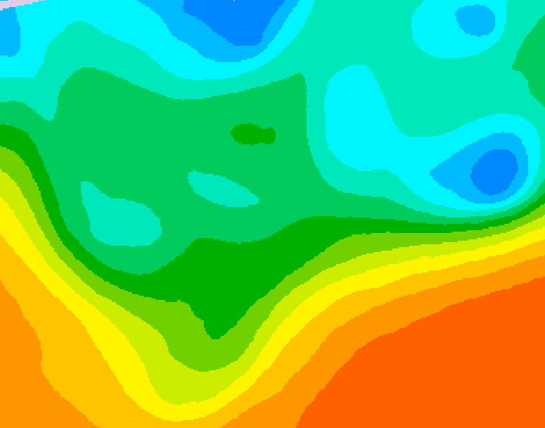 GDPS 500 millibar geopotential height 162 hour forecast chart for Canada based on 2026/05/13 0000Z data