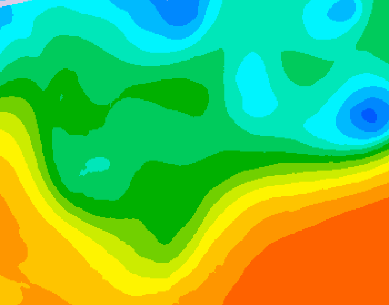 GDPS 500 millibar geopotential height 168 hour forecast chart for Canada based on 2026/05/13 0000Z data