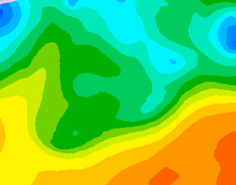 GDPS 500 millibar geopotential height 204 hour forecast chart for Canada based on 2026/05/13 0000Z data