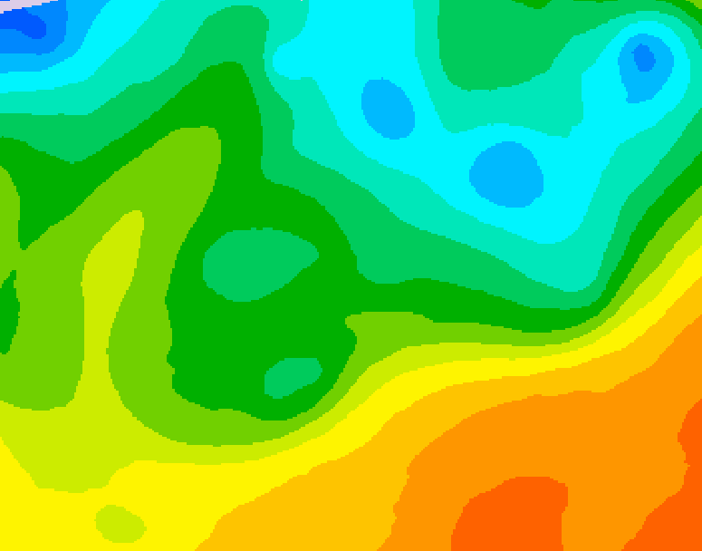 GDPS 500 millibar geopotential height 228 hour forecast chart for Canada based on 2026/05/13 0000Z data