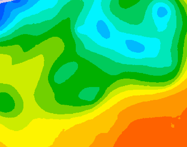 GDPS 500 millibar geopotential height 240 hour forecast chart for Canada based on 2026/05/13 0000Z data