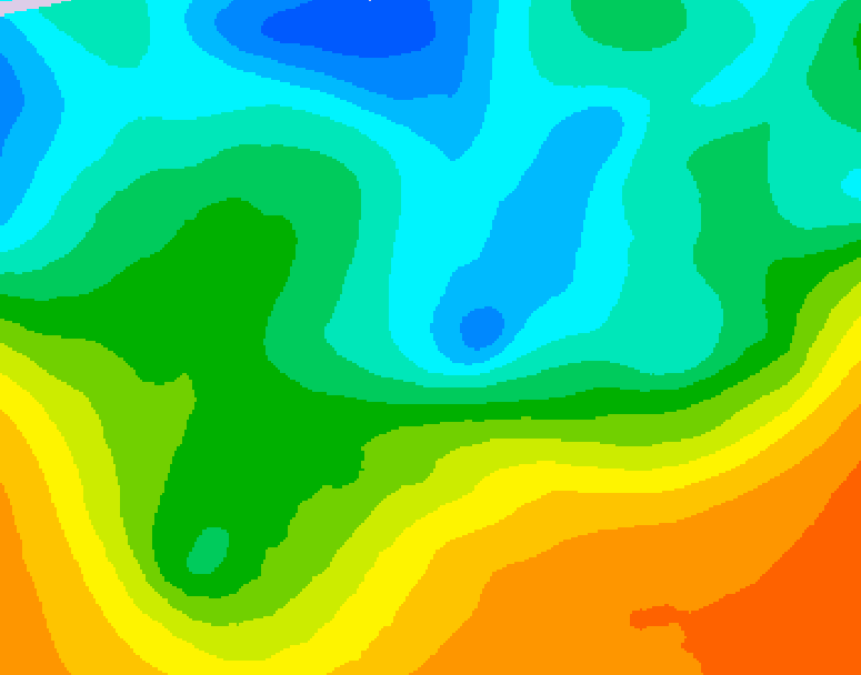 GDPS 500 millibar geopotential height 108 hour forecast chart for Canada based on 2026/05/13 1200Z data