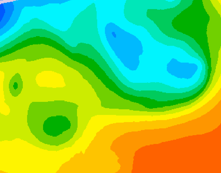 GDPS 500 millibar geopotential height 228 hour forecast chart for Canada based on 2026/05/13 1200Z data