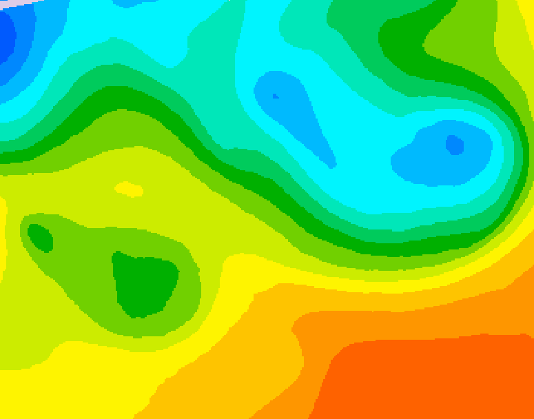 GDPS 500 millibar geopotential height 240 hour forecast chart for Canada based on 2026/05/13 1200Z data
