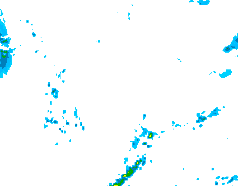 GDPS precipitation 174 hour forecast chart for Canada based on 2026/05/13 0000Z data