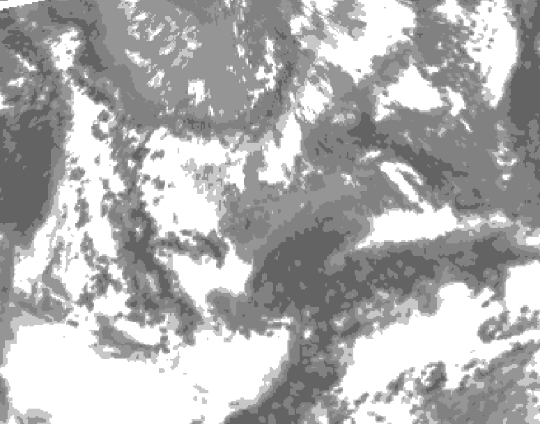 GDPS total cloud 168 hour forecast chart for Canada based on 2026/05/13 1200Z data