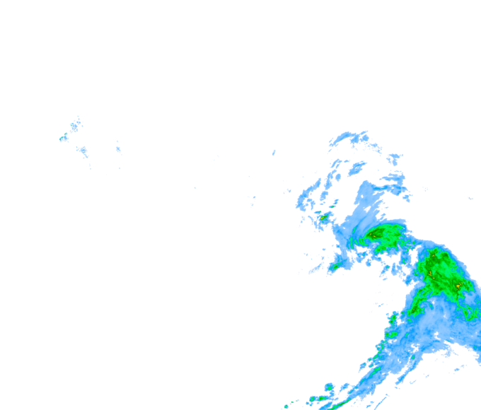 Weather radar data valid at 2026/05/13 10:24 UTC