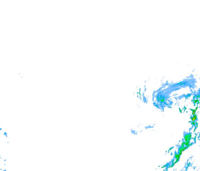 Weather radar data valid at 2026/05/13 23:00 UTC