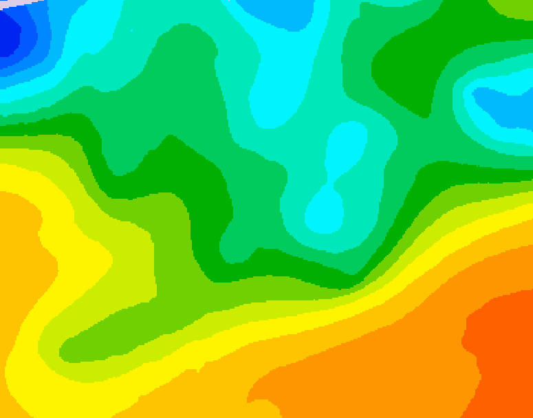GDPS 500 millibar geopotential height 192 hour forecast chart for Canada based on 2026/05/14 0000Z data