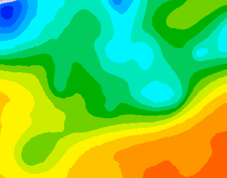 GDPS 500 millibar geopotential height 204 hour forecast chart for Canada based on 2026/05/14 0000Z data