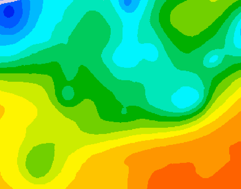 GDPS 500 millibar geopotential height 210 hour forecast chart for Canada based on 2026/05/14 0000Z data