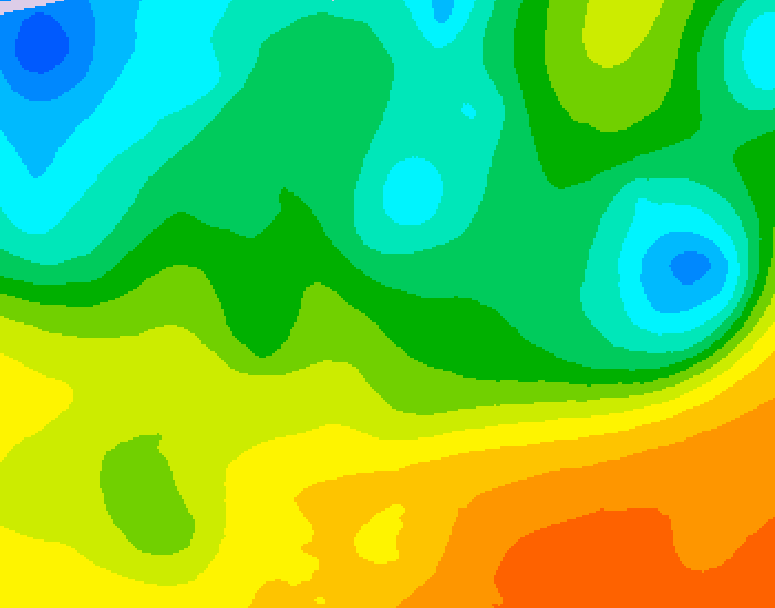 GDPS 500 millibar geopotential height 228 hour forecast chart for Canada based on 2026/05/14 0000Z data