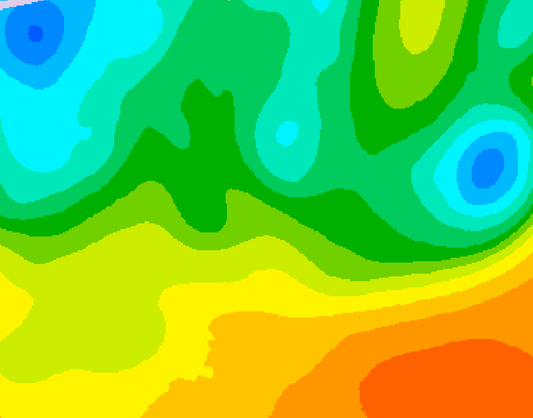 GDPS 500 millibar geopotential height 240 hour forecast chart for Canada based on 2026/05/14 0000Z data