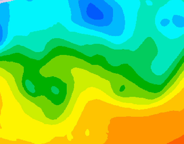 GDPS 500 millibar geopotential height 210 hour forecast chart for Canada based on 2026/05/14 1200Z data