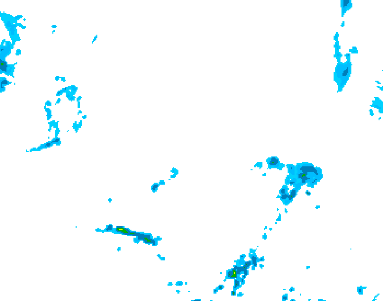 GDPS precipitation 180 hour forecast chart for Canada based on 2026/05/14 0000Z data