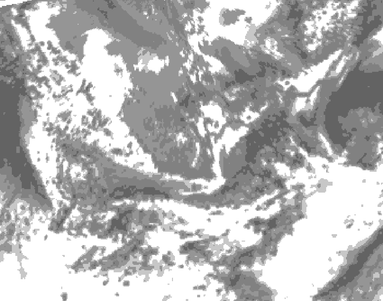 GDPS total cloud 060 hour forecast chart for Canada based on 2026/05/14 1200Z data