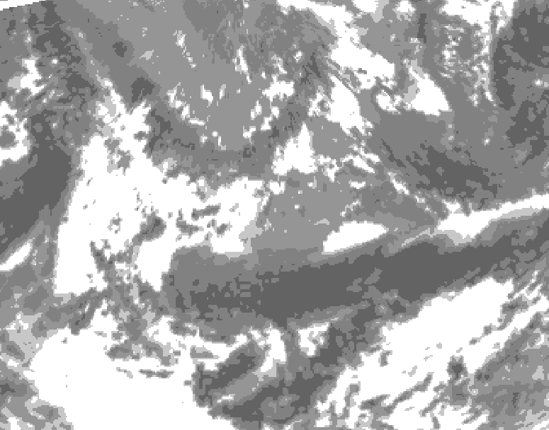 GDPS total cloud 144 hour forecast chart for Canada based on 2026/05/14 1200Z data