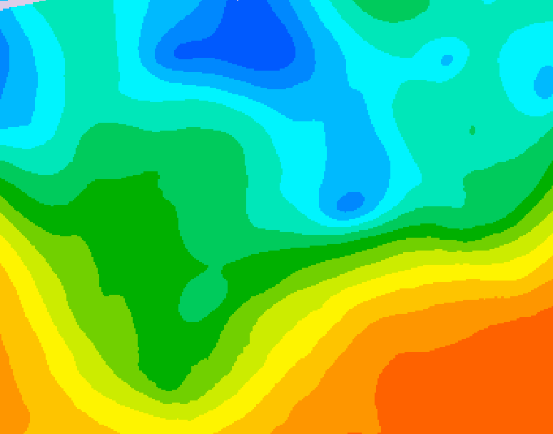 GDPS 500 millibar geopotential height 084 hour forecast chart for Canada based on 2026/05/15 0000Z data