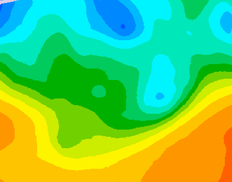 GDPS 500 millibar geopotential height 156 hour forecast chart for Canada based on 2026/05/15 0000Z data