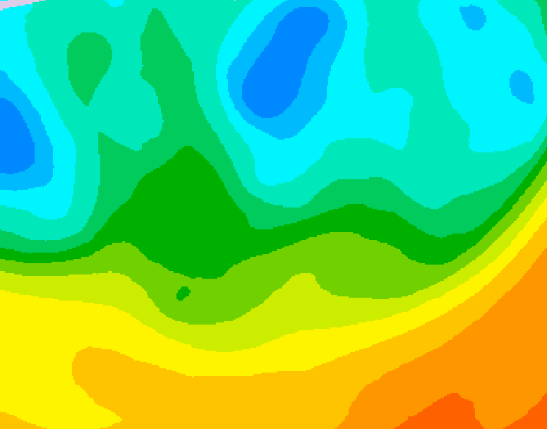 GDPS 500 millibar geopotential height 204 hour forecast chart for Canada based on 2026/05/15 0000Z data