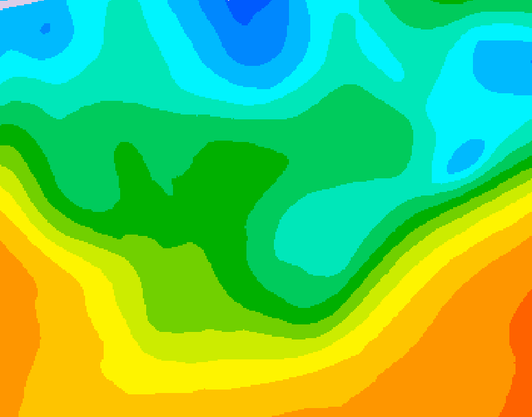 GDPS 500 millibar geopotential height 144 hour forecast chart for Canada based on 2026/05/15 1200Z data