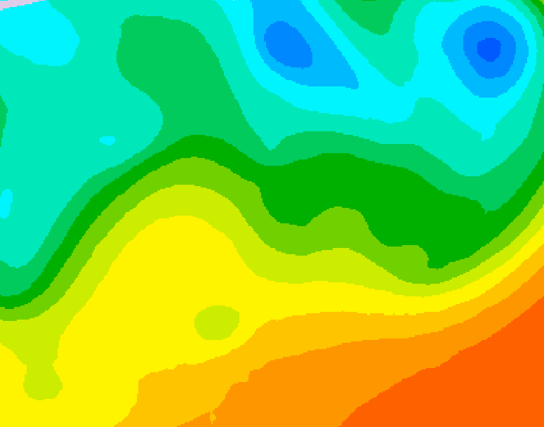 GDPS 500 millibar geopotential height 228 hour forecast chart for Canada based on 2026/05/15 1200Z data
