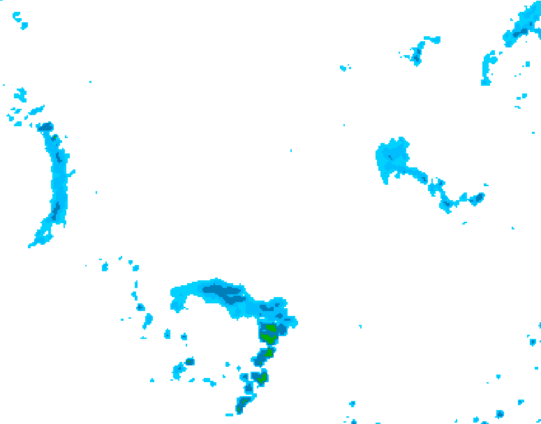 GDPS precipitation 072 hour forecast chart for Canada based on 2026/05/15 0000Z data