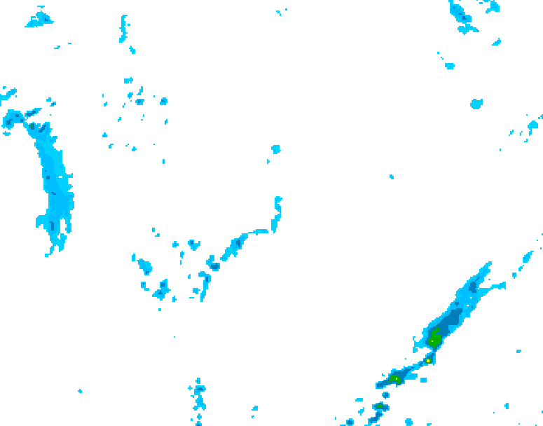 GDPS precipitation 192 hour forecast chart for Canada based on 2026/05/15 0000Z data