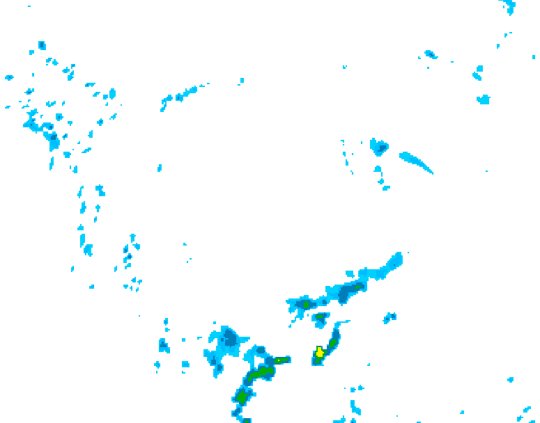 GDPS precipitation 084 hour forecast chart for Canada based on 2026/05/15 1200Z data