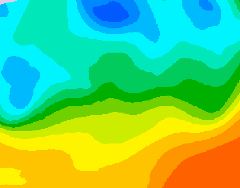 GDPS 500 millibar geopotential height 204 hour forecast chart for Canada based on 2026/05/16 0000Z data