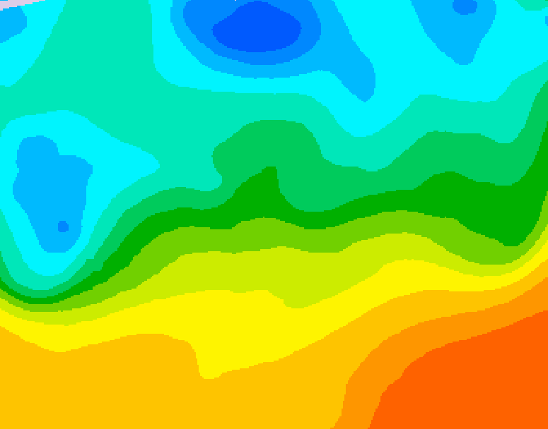 GDPS 500 millibar geopotential height 210 hour forecast chart for Canada based on 2026/05/16 0000Z data