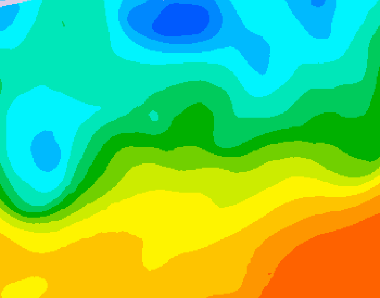GDPS 500 millibar geopotential height 216 hour forecast chart for Canada based on 2026/05/16 0000Z data