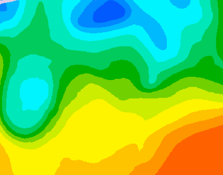 GDPS 500 millibar geopotential height 228 hour forecast chart for Canada based on 2026/05/16 0000Z data